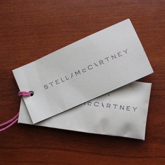 Stella McCartney Classic Pinstripe Asymmetric Wool Blend Jacket Coat Blazer, 38 - Picture 13 of 14